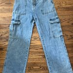 SheIn High Waist Cargo Jeans Photo 4