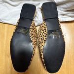 Steve Madden calf hair animal print mules slides Photo 4