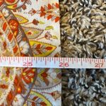 Sanctuary đ
șâEUCâOrange YellowâFloralâAbstractâPrintâButtonâDownâSleevelessâBlouse Photo 6