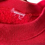 Etcetera Vintage 90s Red Green Gold Holiday Festive Christmas Bell Sweatshirt Photo 4