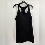 J.Crew factory Black Racerback workout fitness stretchy Active Dress size large Photo 3