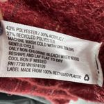 Knox Rose  Cardigan Sweater Womens XL Burgundy Red Fuzzy Eyelash Tie Front Cozy Photo 13