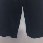 Zoey & Beth Black Pull On Comfy Lounging Capri Leggings Photo 2