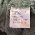 Princess Polly Women's Green Sleeveless Rib Knit Ruched Ties Crop Tank Top Sz 6 Photo 3