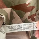 ZARA  SPR-19 Camouflage Print Button Down Jacket Top Photo 5