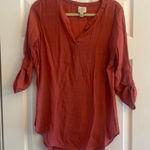 st. john's bay St.‎ John’s bay copper mauve tunic gauze size M Photo 0