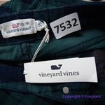 Vineyard Vines New! green plaid high rise kick flare pants flannel Christmas, 29 Photo 10