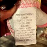 Charter Club  Petite L Retro 60's Pink Orange Mandala Boho Elbow Sleeve Top Photo 4