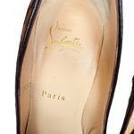 Christian Louboutin So Kate 120 Pumps Pony Hair Leopard Print Size 37 Photo 5