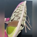 Coach  Y2K Signature Pink Poppy For Peace Flower Crossbody Bag Photo 4