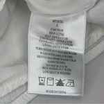 Miss Me  Women’s White Floral Boho Blouse with Crochet Accents Like New Large Photo 6