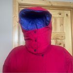 Patagonia Vintage Womens Parka Hooded Ski Snow Coat Jacket Sz 13/14 Nylon hiking Photo 2