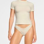 SKIMS Cotton Jersey T-Shirt in Bone, Size Medium Photo 0