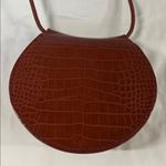 Charles and Keith  Semi Circle Croc-Effect Crossbody Bag Photo 4