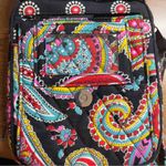 Vera Bradley  Paisley Multicolored Crossbody with Long Strap Zippered Pou… Photo 14