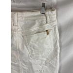 joe's jeans  Distressed Denim Skirt White Size 26 Photo 3