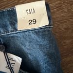 Gap x Cult Gaia Asymmetrical Denim Maxi Skirt Indigo Size 29 US 8 New with tags Blue Photo 8