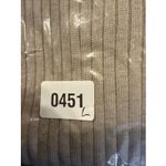 The Drop Womens Medium Wide Leg Sweater Pants Beige Ribbed Knit Stretch NEW Tan Photo 7