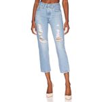 Levi's Levi’s Premium 501 Original Crop Jeans Ojai Ring Wash Distressed Size 30 Photo 3