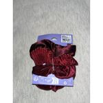 Claire's Velvet Scrunchies Set of 3 Hair Accessories Elastics Ponytail Holders Red Photo 2