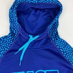 Nike Therma-Fit Hoodie Blue Just Do It Women’s Size S Photo 3