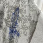 Desigual  Sweater XS Sheer Wrap Sequin Floral New Photo 4