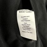 NIKKI LUND Joy Long Sleeve Jumpsuit in Black Size X Photo 7