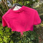 Texas Longhorns Cropped Tee Pink Size M Photo 1