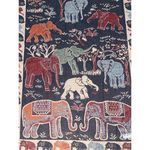 Pashmina New 100% Cashmere Scenic Elephant Design Shawl Wrap Scarf Photo 11