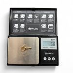 James Avery 14k Yellow Gold Tennis Racket Charm Pendant Photo 3