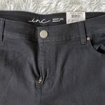 INC International Concepts Women’s Boot leg Regular fit Novelty denim black 12 Photo 4