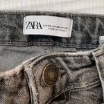 ZARA Gray High Waisted Jeans Photo 1