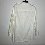 Chico's Chico’s no-iron white‎ button down shirt women’s size 1 professional business Photo 5