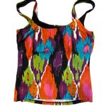 Gottex Women’s Multi Colored Swim Tank Top Size 6 Photo 1