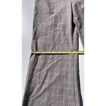 Bebe Women’s Pants Sz 6 Classic Lined Straight Zip Brown Metallic Cream USA NWT Photo 5