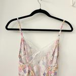 Beginning Boutique Vintage Style White Floral Lace Maxi Slip Dress Size 2 Photo 6