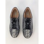 FitFlop  Rally Womens Shoes Gray Leather Dotted Snakeskin Low Top Sneakers US 8 Photo 2