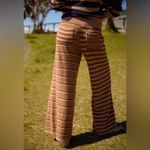 Free People NWT Allyson Striped Pants Shop All free-est In Maple Combo Photo 3