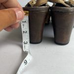 Dansko  Rowena Sand Dollar Tan Leather Slingback Clogs Heel Sz EU 38 US 7.5/8 ♣️ Photo 5