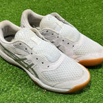 ASICS  " Upcourt 5‎ " Volleyball Shoes Womens 9 White /Pure Silver  1072A088-101 Photo 0