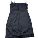 Babaton READ  Aritzia Passion Satin Sleeveless Bodycon Mini Dress Black Size 6 Photo 1