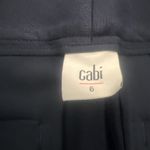 CAbi  Women's Flared Work Pants Navy Blue Size 6 Career‎ Office Trousers Stretch Photo 6