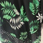 Alfani  Ladies 3/4 Sleeve Blouse, Floral Print, Black/Green, Large Photo 1