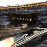 Tahari  Medium Wash “Kelly” Skinny Jeans Photo 4