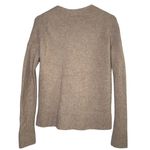 J.Crew  Wool Blend Button Down Long Sleeve Cardigan Sweater Pockets XS Brown Photo 11