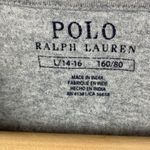 Ralph Lauren  Polo Gray Long Sleeve Crew Neck Tee T Shirt Top L Photo 2
