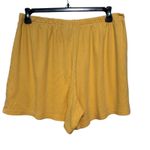 Bobbie Brooks Yellow Lounge Sleep Shorts Woman XL 18w Elastic Waist 4.5 Inseam Photo 5