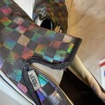 Vans  Iridescent Checkered Checkerboard Low Top Skater Sneaker Classic Slip On Photo 9