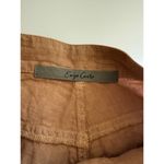$195 Enza Costa Linen High Waisted Shorts Photo 4