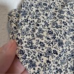 Brandy Melville John Galt  Tan Ditsy Floral Mini Wrap Dress Womens S Fall Classic Photo 4